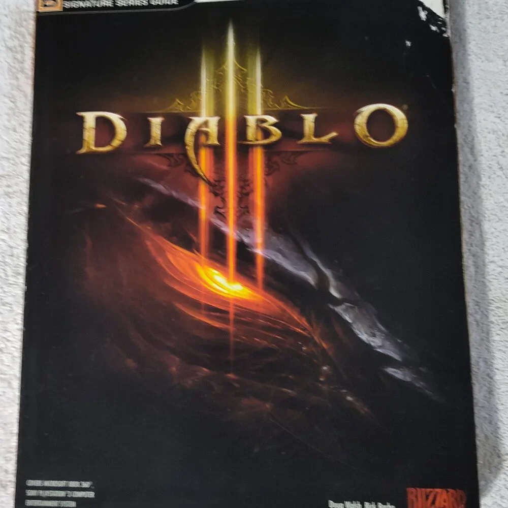 Diablo III Signature Series Strategy Guide Console Version